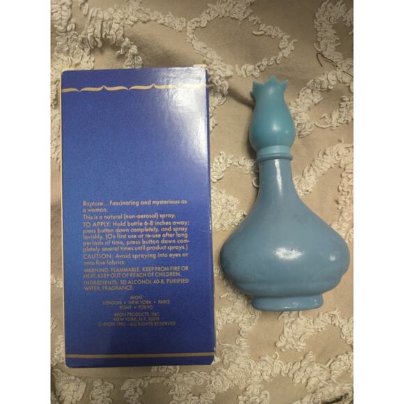 Avon timeless Treasures Rapture Cologne Spray 1992 3 FL. OZ. New NIB - Picture 2 of 3